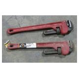 (Qty - 2) Pipe Wrenches-