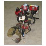 (Qty - 3) Gas Powered String Trimmers-