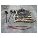 Pipe Threaders and Braided Steel Slings-