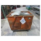 Rolling Bin and Contents-