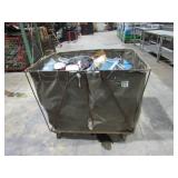 Rolling Bin and Electrical Contents-