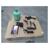 Trailer Hitches, Propane Tank ,and Brake Pads-