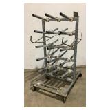 Rolling Spool Rack-