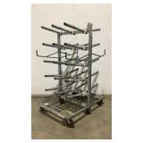 Rolling Spool Rack-