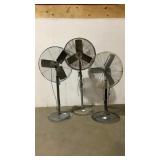 (qty - 3) Non-Working Industrial Fans-