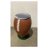 39" Football-Shape Rolling Beverage Cooler-
