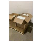 (qty - 11) Boxes of Hook&Loop Strips and Elastic-