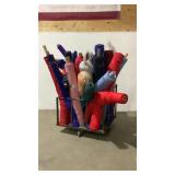 (approx qty - 35) Assorted Rolls of Fabric-