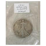 1941 Walking Liberty Half Dollar-