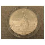 Statue of Liberty US Mint Silver Comm. Coin-