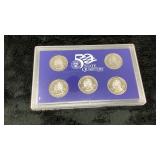 2002 U.S. Mint 50 State Quarters Proof Set-