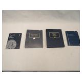 (qty - 4) Assorted Coin Collection Albums-