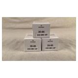 (3 times the bid) 200gr 30-06 MK HP Ammo