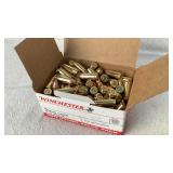 (100) Winchester 9mm Luger ammunition