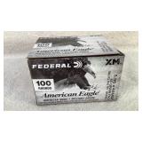 (100) Federal XM American Eagle 5.56x45MM