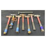(8) Assorted Hammers