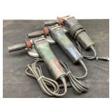 (3) Metabo 6" Angle Grinders