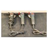 (3) Metabo Angle Grinders