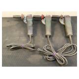 (3) Metabo Angle Grinders