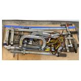 (10) Assorted C-Clamps