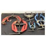 (5) Pipe Clamps