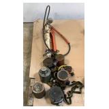 Power Team Hydraulic Power Pump and Rams B