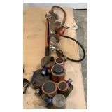 Power Team Hydraulic Power Pump and Rams B