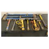 Assorted Hammers And Sledge Hammers