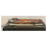 Assorted Pry Bars, Pullers & Pipe Bender