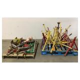 Assorted Pipe Stand Parts