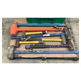 (8) Assorted Sledge Hammers