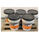 (5) Buckets of Chamber Safe 5Gal Smoke Chamber Sur