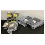 Assorted Work Gloves And Zip Ties