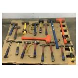 (17) Assorted Hammers And Sledge Hammers