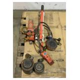 Hydraulic Hand Pump And Rams