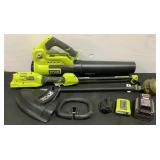 Ryobi Leaf Blower And Weed Trimmer