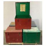 (5) Greenlee Tool Chests
