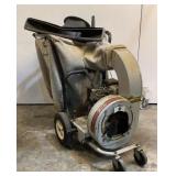 White Walk Behind Debris Vacuum/Blower