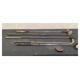 (5) Assorted Golf Clubs