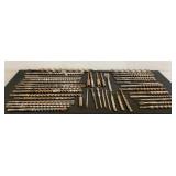 (44) Assorted Drill Bits
