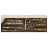 (32) Assorted Drill Bits