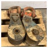 (2) Mckissick 12 Ton Snatch Blocks