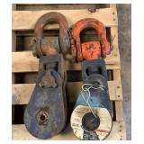 (2) Mckissick 12 Ton Snatch Blocks
