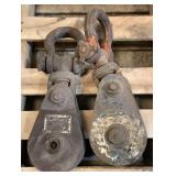 (2) Mckissick 12 Ton Snatch Blocks