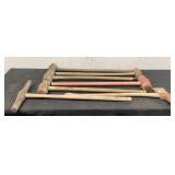 (7) Assorted Sledge Hammers & Axe