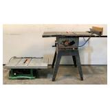 (2) Craftsman & Hitachi 10" Table Saws