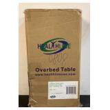 Healthline Over Bed Adjustable Height Table