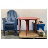 Patio Table/Chairs & Home Goods