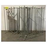 (5) Rolling Retail Racks