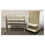 (2) Rolling Retail Racks